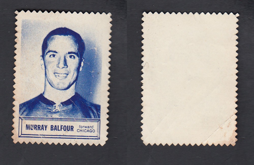 1961-62 TOPPS STAMPS M. BALFOUR photo 1961-62 TOPPS STAMPS M. BALFOUR photo