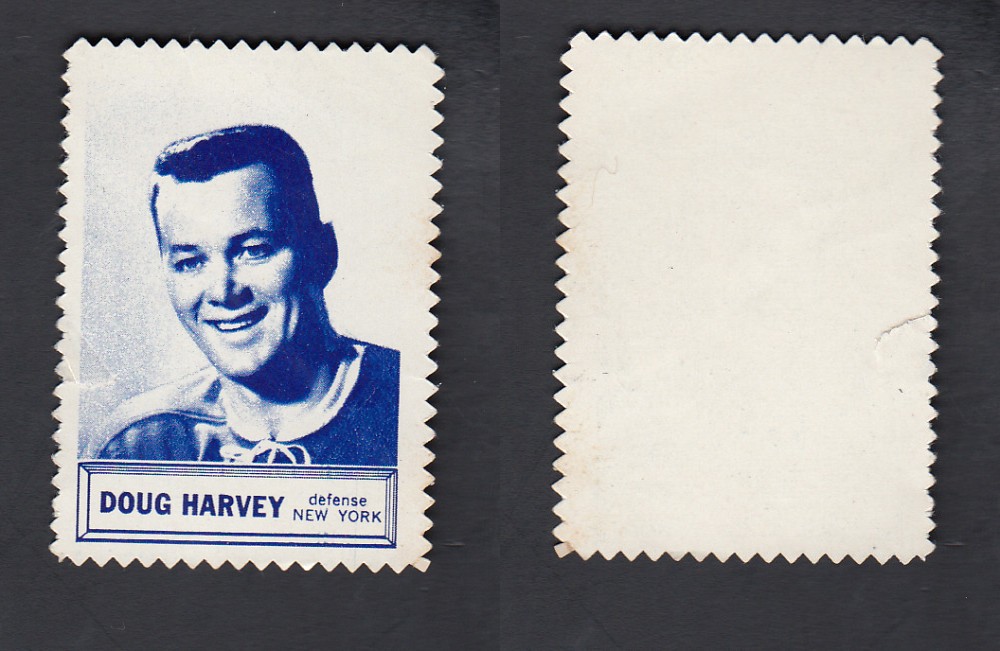 1961-62 TOPPS STAMPS D. HARVEY photo 1961-62 TOPPS STAMPS D. HARVEY photo