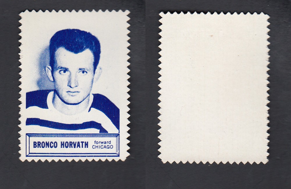 1961-62 TOPPS STAMPS B. HORVATH photo 1961-62 TOPPS STAMPS B. HORVATH photo