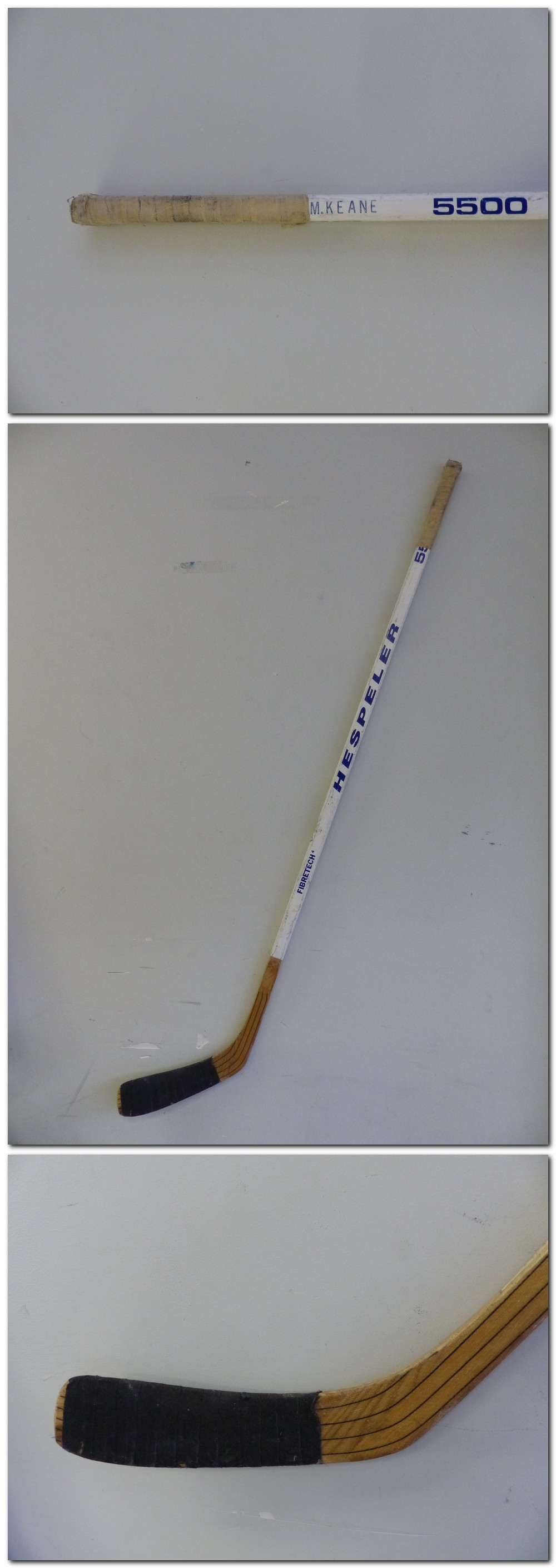 1980'S MONTREAL CANADIENS M. KEANE GAME USED STICK photo