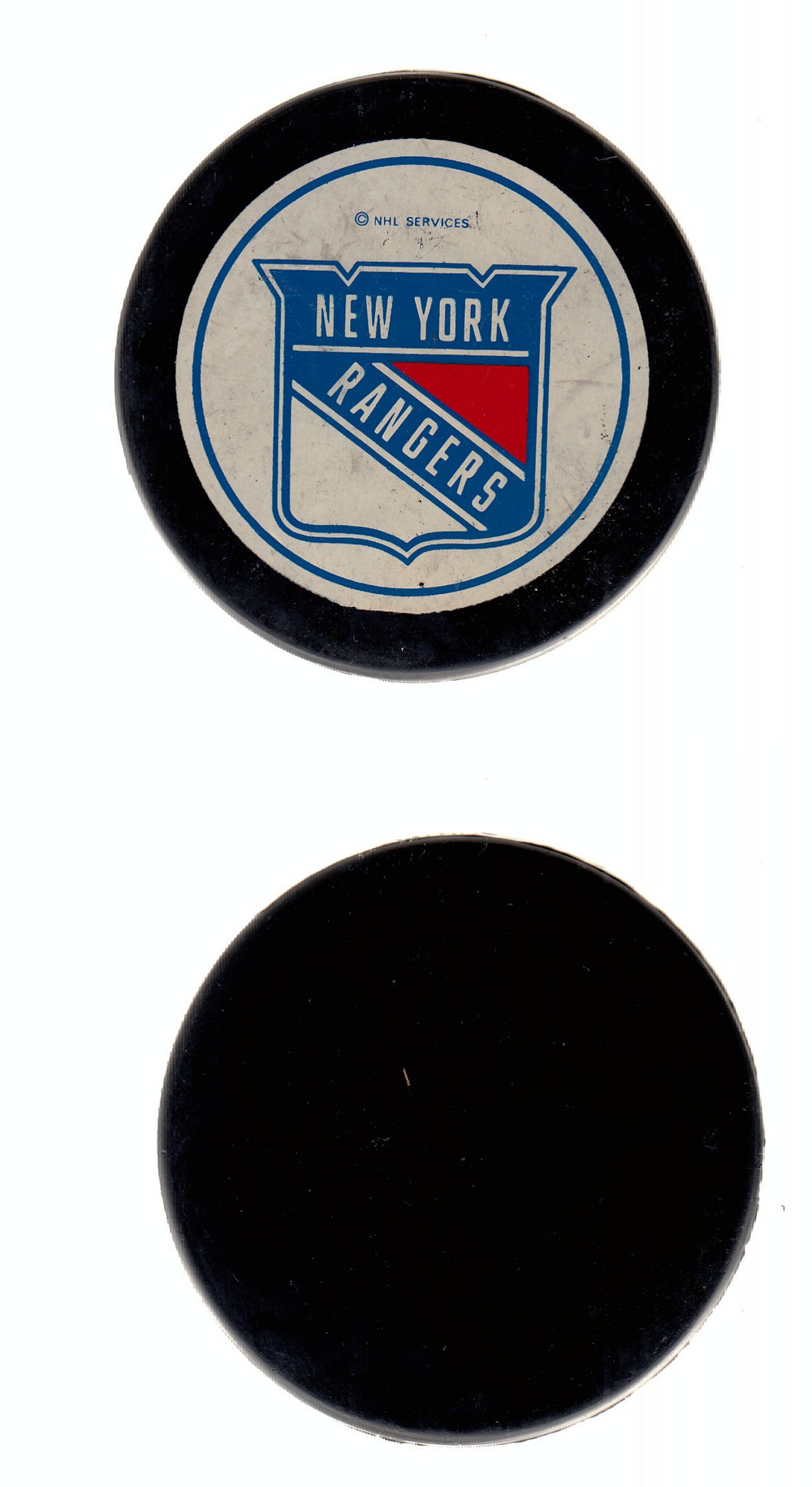 1976-83 VICEROY NEW YORK RANGERS PUCK photo