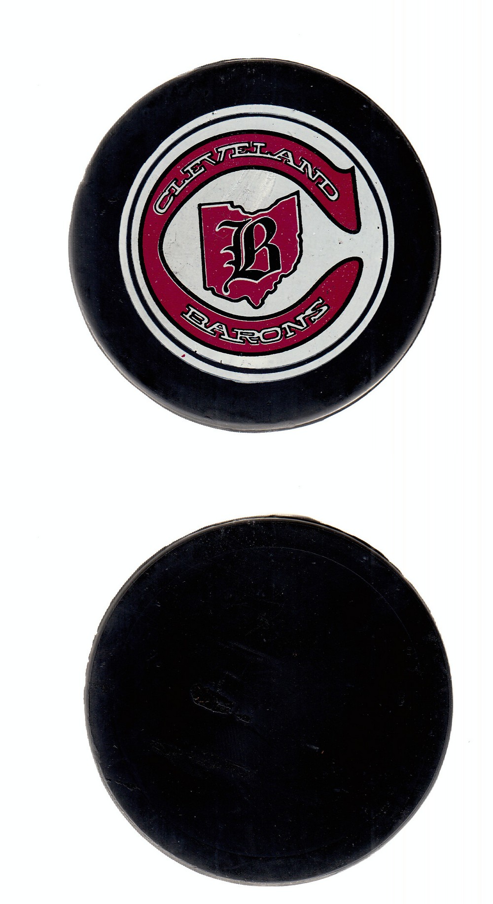 1975-78 VICEROY CLEVELAND BARONS PUCK photo 1975-78 VICEROY CLEVELAND BARONS PUCK photo