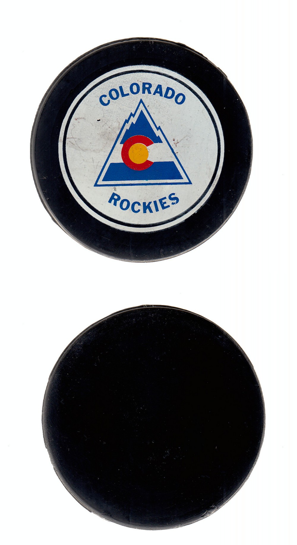 1975-78 VICEROY COLORADO ROCKIES PUCK photo 1975-78 VICEROY COLORADO ROCKIES PUCK photo