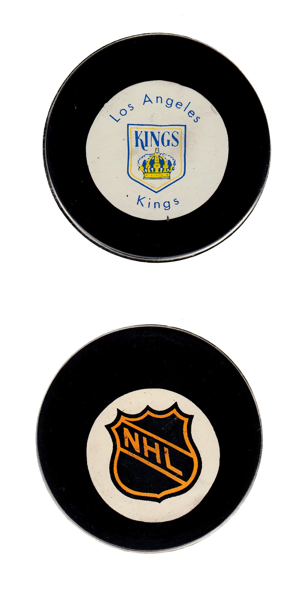 1972-74 BILTRITE LOS ANGELES KINGS PUCK photo