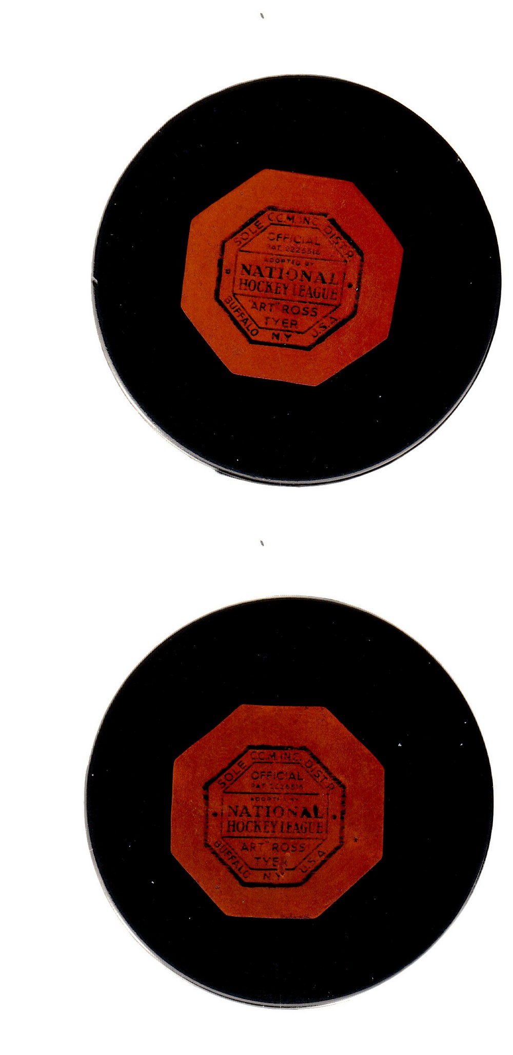 1950-58 CCM NHL GAME PUCK photo