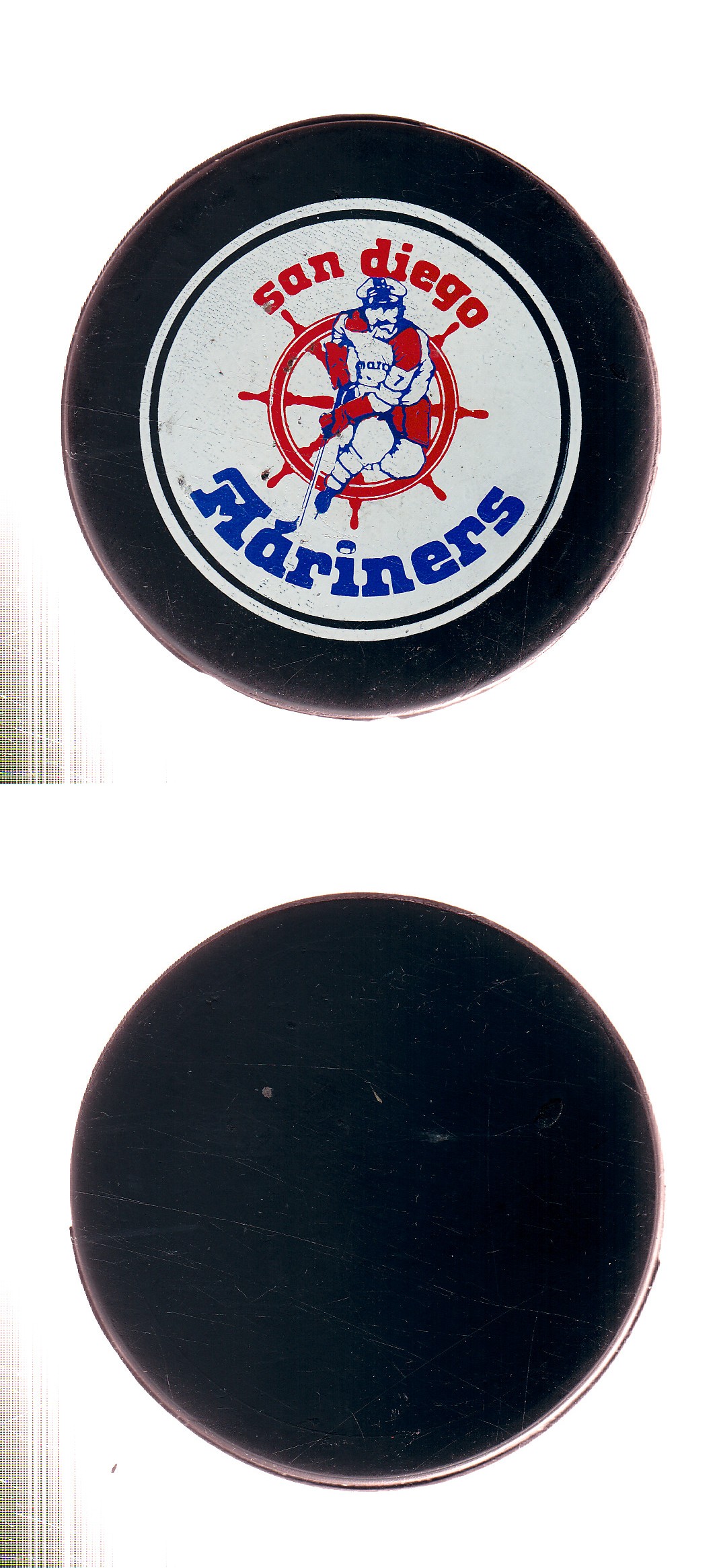 1982-85 VICEROY SAN DIEGO MARINERS PUCK photo 1982-85 VICEROY SAN DIEGO MARINERS PUCK photo