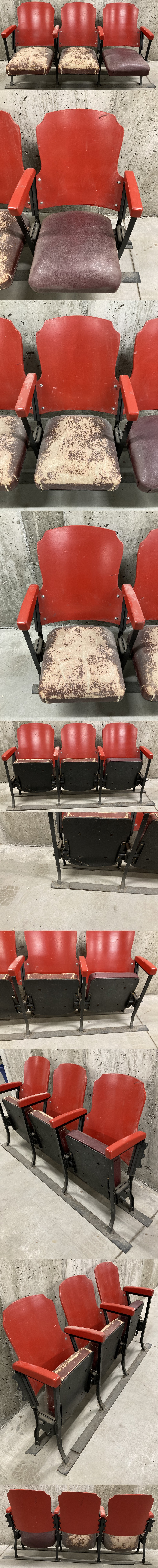 1931 MAPLE LEAFS GARDENS ORIGINAL SET OF 3 SEATS photo