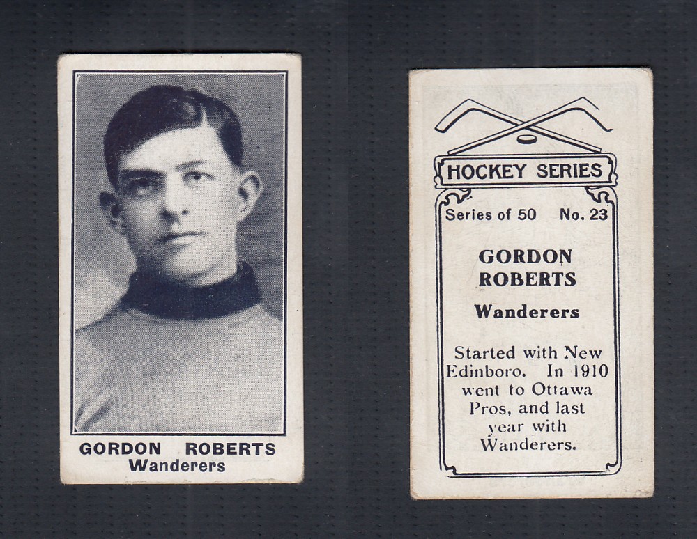 1912 C57 IMPERIAL TOBACCO CARD #23 G. ROBERTS photo