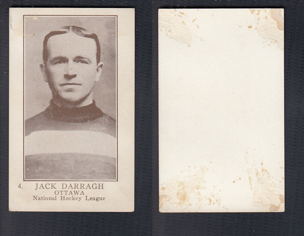 1923-24 WILLIAM PATERSON HOCKEY CARD #4 J. DARRAGH photo