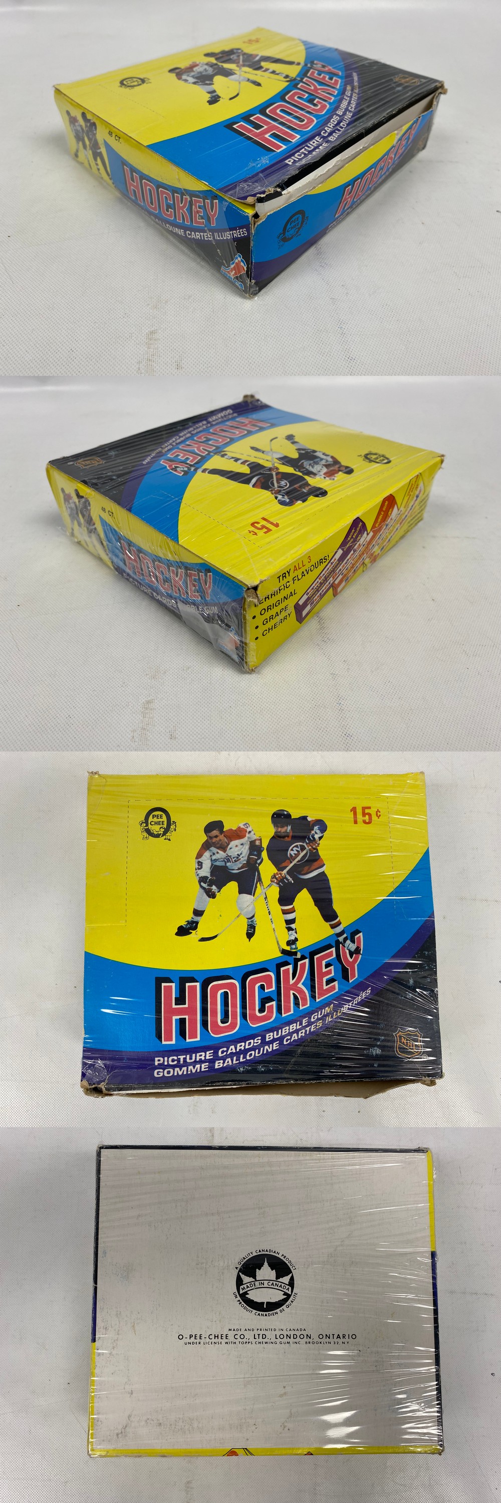 1978-79 O-PEE-CHEE HOCKEY CARD DISPLAY BOX photo