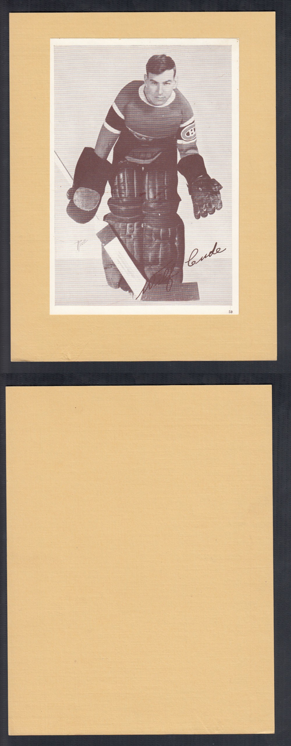 1935-40 CROWN BRAND PHOTO W. CUDE photo 1935-40 CROWN BRAND PHOTO W. CUDE photo