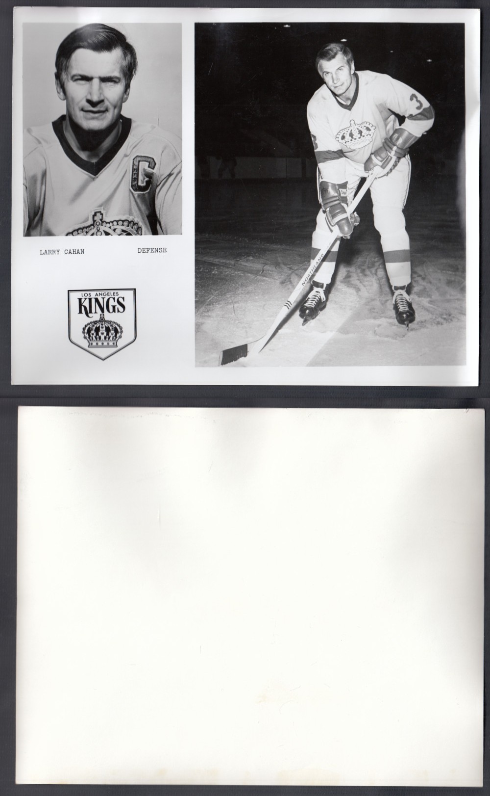 1960'S LOS ANGELES KINGS MEDIA PHOTO L. CAHAN photo