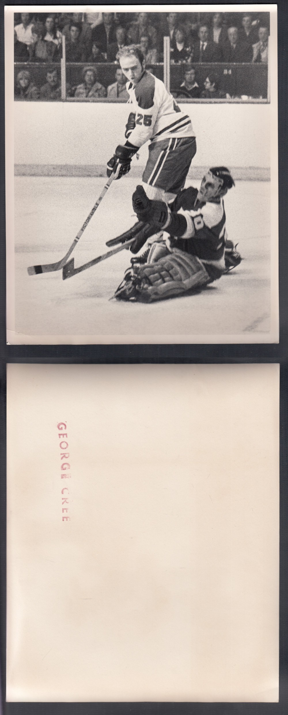 1960'S MONTREAL CANADIENS J. LEMAIRE ORIGINAL PHOTO photo