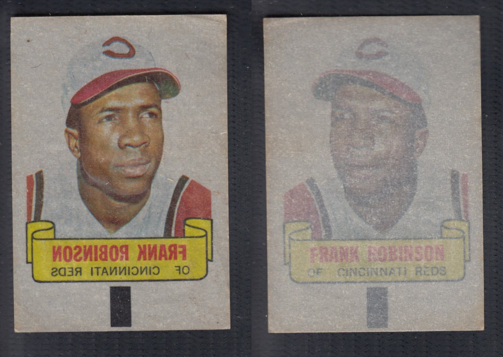 1966 TOPPS RUB-OFFS F. ROBINSON photo