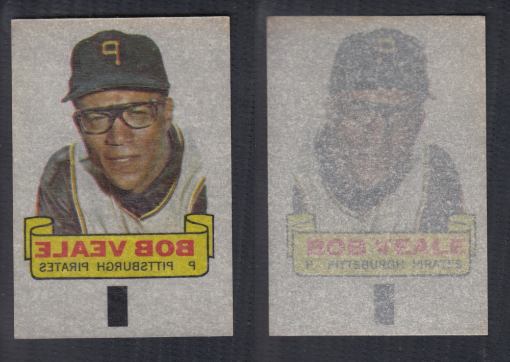 1966 TOPPS RUB-OFFS B. VEALE photo 1966 TOPPS RUB-OFFS B. VEALE photo