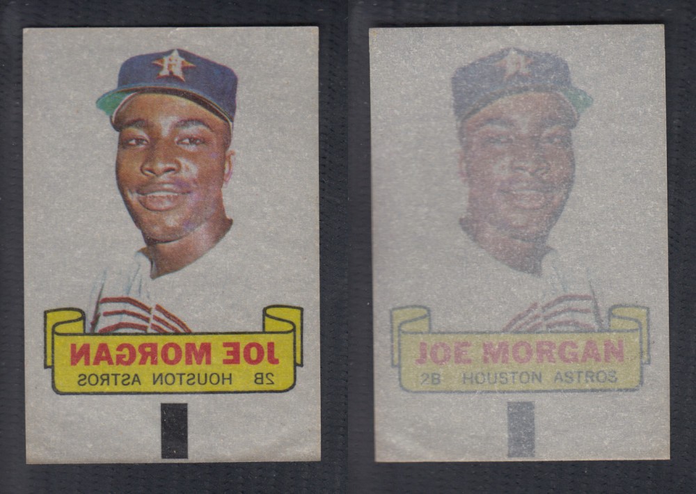 1966 TOPPS RUB-OFFS J. MORGAN photo 1966 TOPPS RUB-OFFS J. MORGAN photo