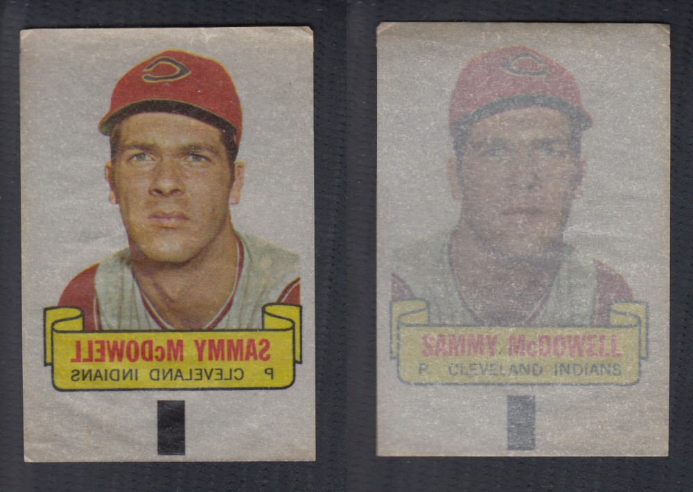 1966 TOPPS RUB-OFFS S. MCDOWELL photo 1966 TOPPS RUB-OFFS S. MCDOWELL photo