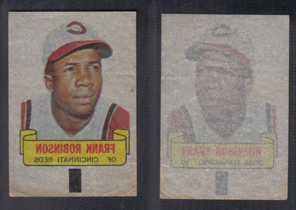 1966 TOPPS RUB-OFFS F. ROBINSON photo 1966 TOPPS RUB-OFFS F. ROBINSON photo
