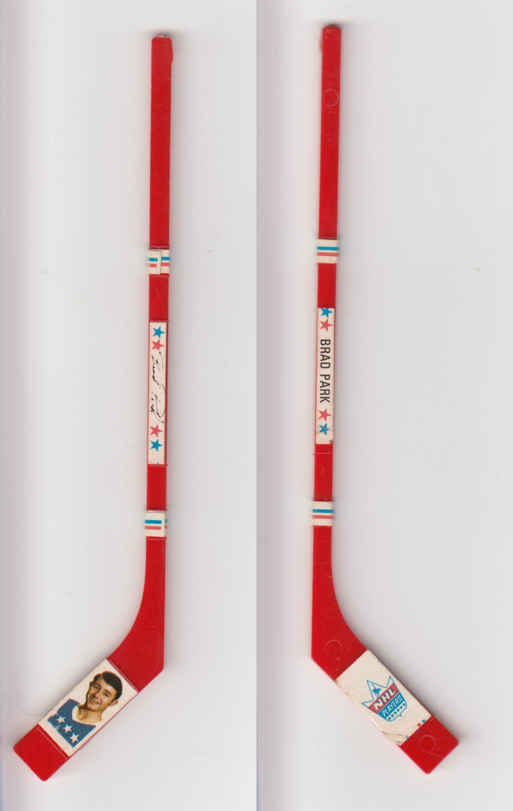 1970-71 POST HOCKEY MINI STICK B. PARK photo