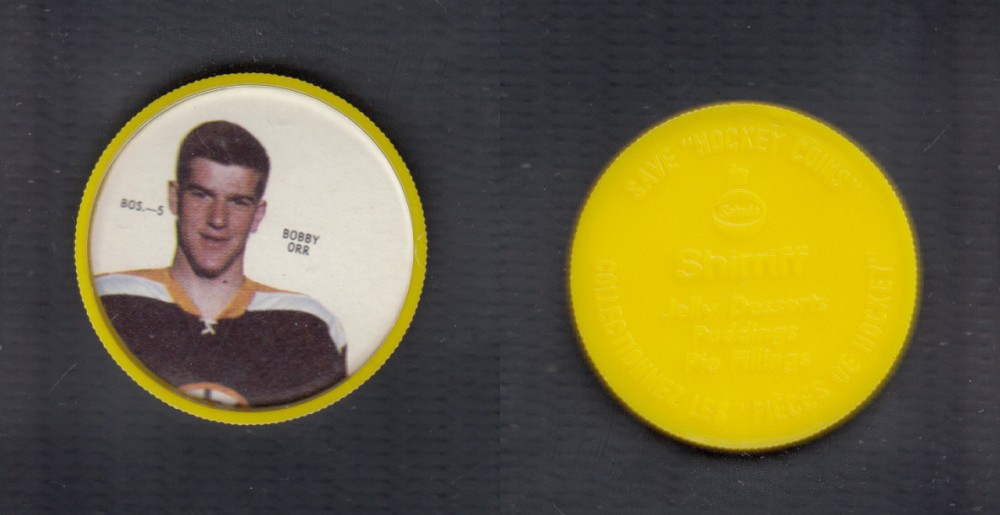 1968-69 SHIRRIFF HOCKEY COIN B. ORR BOS-5 photo 1968-69 SHIRRIFF HOCKEY COIN B. ORR BOS-5 photo
