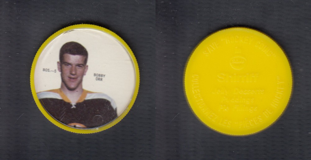 1968-69 SHIRRIFF HOCKEY COIN B. ORR BOS-5 photo 1968-69 SHIRRIFF HOCKEY COIN B. ORR BOS-5 photo