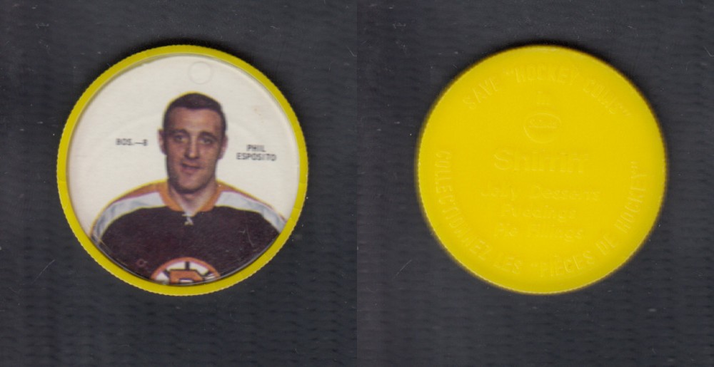 1968-69 SHIRRIFF HOCKEY COIN P. ESPOSITO BOS-8 photo 1968-69 SHIRRIFF HOCKEY COIN P. ESPOSITO BOS-8 photo