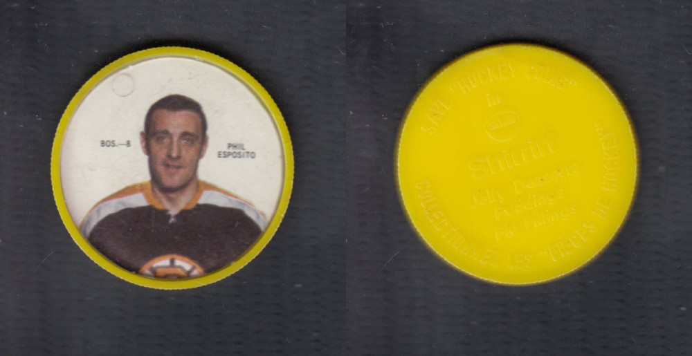 1968-69 SHIRRIFF HOCKEY COIN P. ESPOSITO BOS-8 photo 1968-69 SHIRRIFF HOCKEY COIN P. ESPOSITO BOS-8 photo