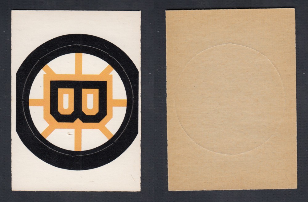1972-73 O-PEE-CHEE TEAM EMBLEM NHL BOSTON BRUINS photo 1972-73 O-PEE-CHEE TEAM EMBLEM NHL BOSTON BRUINS photo