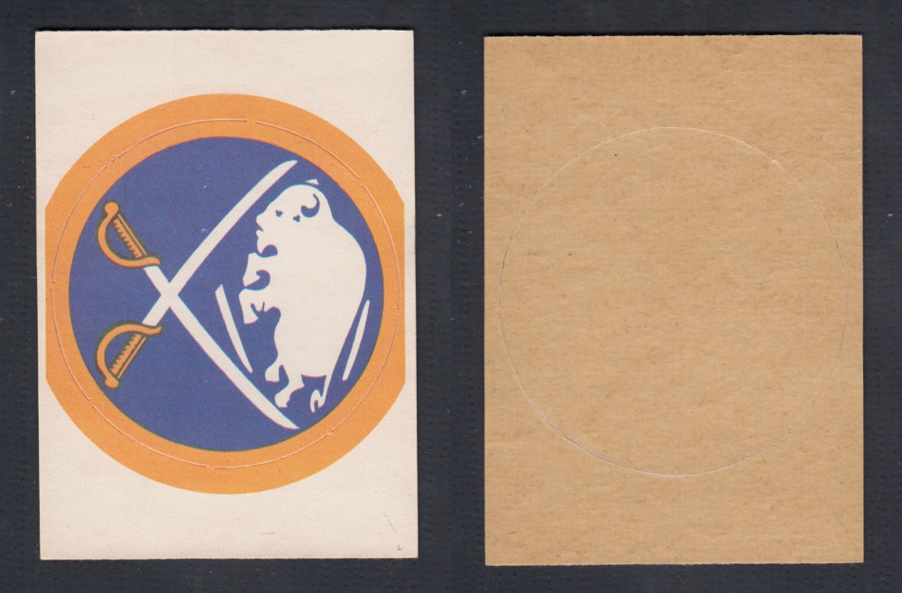 1972-73 O-PEE-CHEE TEAM EMBLEM NHL BUFFALO SABRES photo