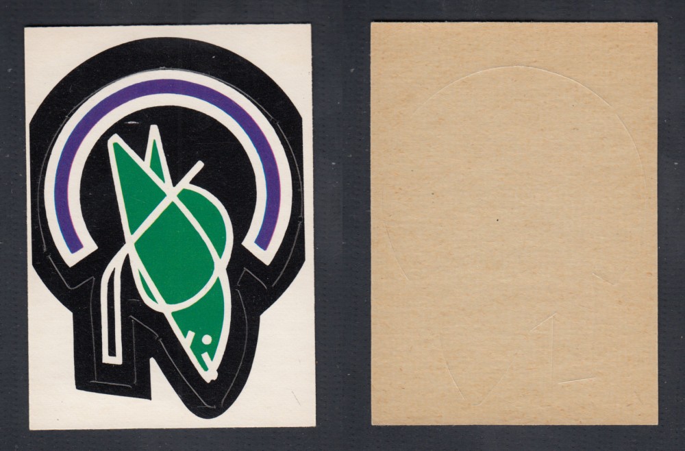 1972-73 O-PEE-CHEE TEAM EMBLEM NHL OAKLAND SEALS photo 1972-73 O-PEE-CHEE TEAM EMBLEM NHL OAKLAND SEALS photo