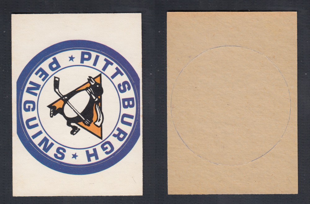 1972-73 O-PEE-CHEE TEAM EMBLEM NHL PITTSBURGH PENGUINS photo