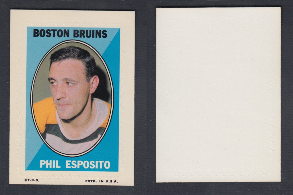 1970-71 O-PEE-CHEE STICKER STAMP P. ESPOSITO photo 1970-71 O-PEE-CHEE STICKER STAMP P. ESPOSITO photo