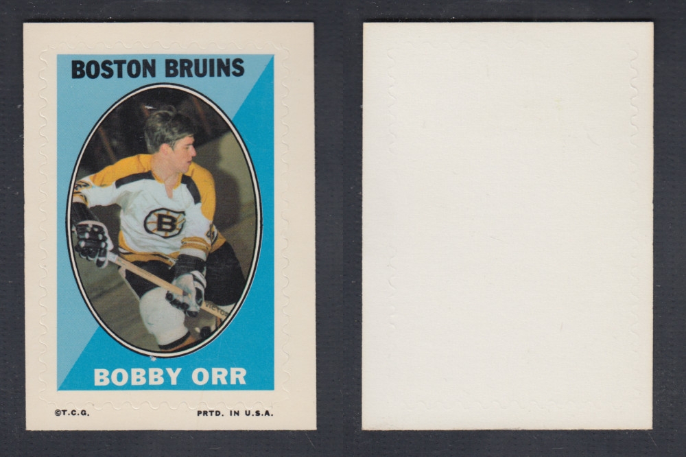 1970-71 O-PEE-CHEE STICKER STAMP B. ORR photo 1970-71 O-PEE-CHEE STICKER STAMP B. ORR photo