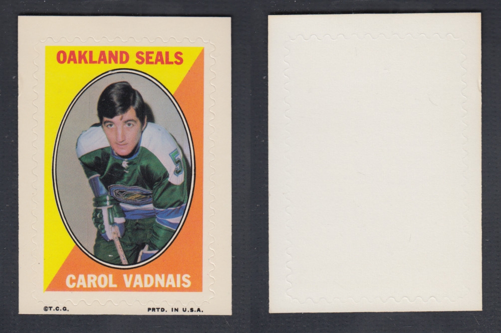 1970-71 O-PEE-CHEE STICKER STAMP C. VADNAIS photo 1970-71 O-PEE-CHEE STICKER STAMP C. VADNAIS photo