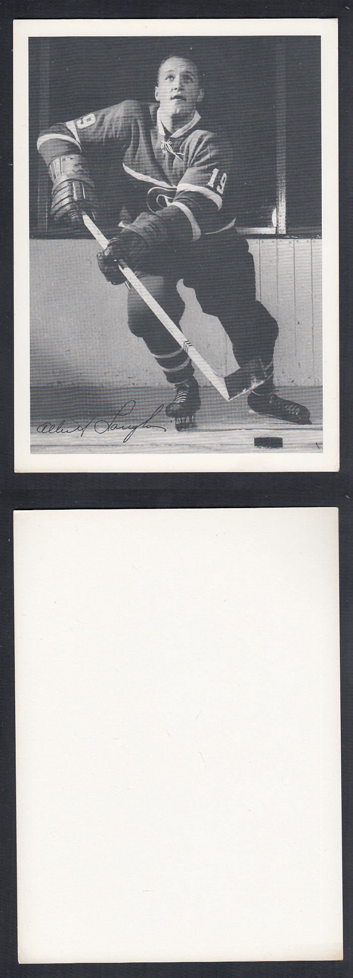 1960-61 YORK PREMIUM PHOTO A. LANGLOIS photo
