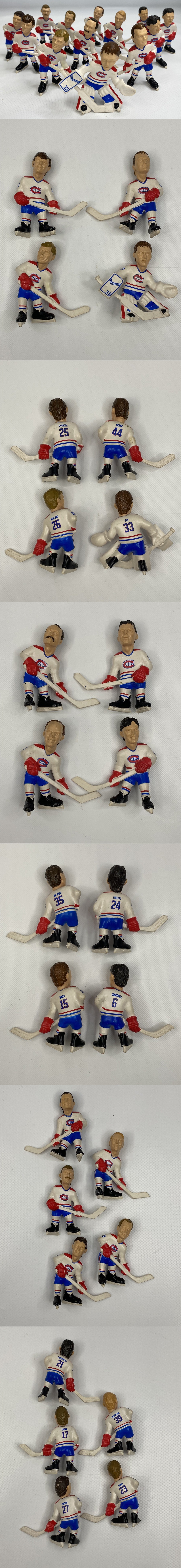 1989-90 PROVIGO MONTREAL CANADIENS FIGURES FULL SET 13/13 photo