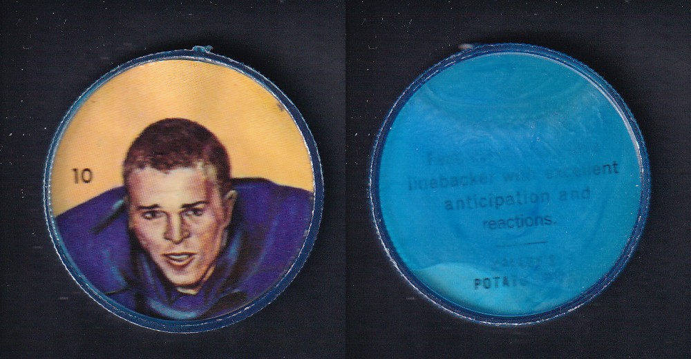 1963 CFL NALLEY'S FOOTBALL COIN #10 J. ANBREOTTI photo 1963 CFL NALLEY'S FOOTBALL COIN #10 J. ANBREOTTI photo