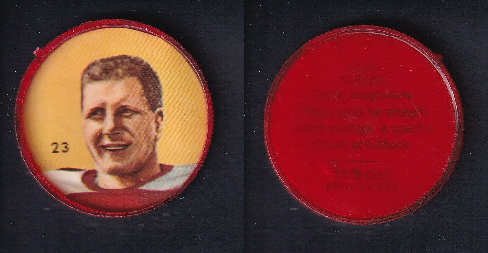 1963 CFL NALLEY'S FOOTBALL COIN #23 D. THELEN photo 1963 CFL NALLEY'S FOOTBALL COIN #23 D. THELEN photo