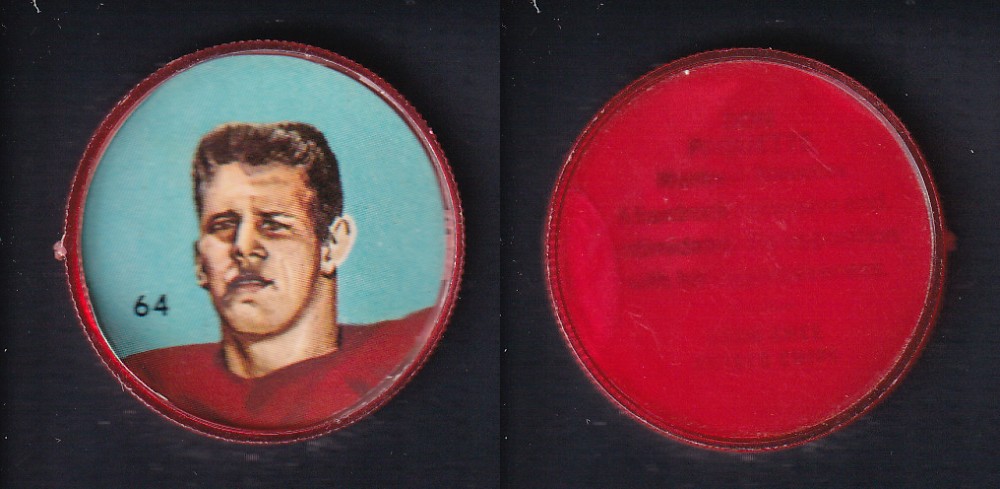 1963 CFL NALLEY'S FOOTBALL COIN #64 D. PAQUETTE photo 1963 CFL NALLEY'S FOOTBALL COIN #64 D. PAQUETTE photo