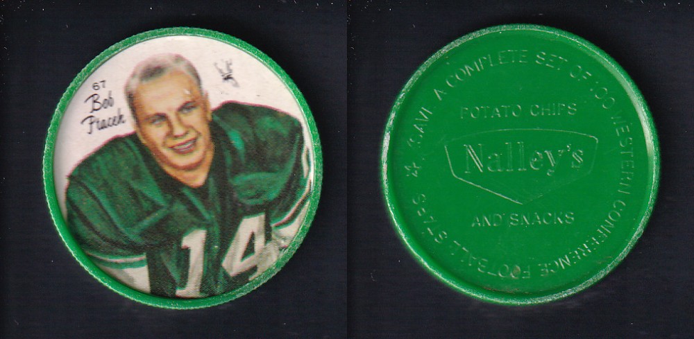 1964 CFL NALLEY'S FOOTBALL COIN #67 B. PTACEK photo 1964 CFL NALLEY'S FOOTBALL COIN #67 B. PTACEK photo