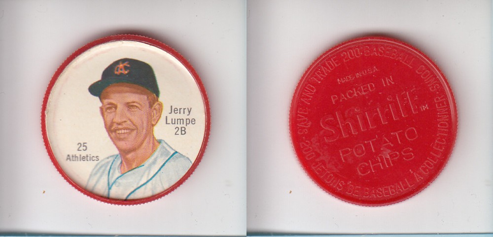 1962 SHIRRIFF BASEBALL COIN #25 J. LUMPE photo 1962 SHIRRIFF BASEBALL COIN #25 J. LUMPE photo