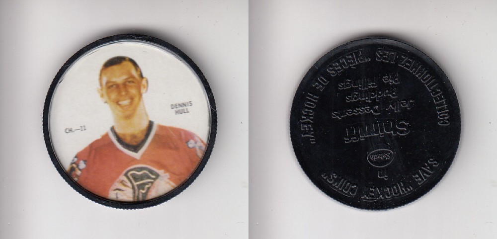 1968-69 SHIRRIFF HOCKEY COIN CH-11 D. HULL *SP* photo 1968-69 SHIRRIFF HOCKEY COIN CH-11 D. HULL *SP* photo
