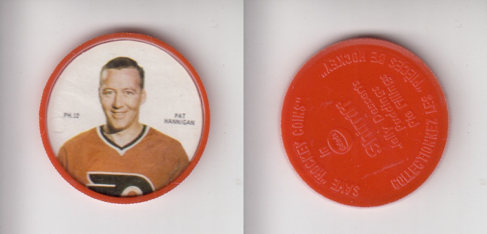 1968-69 SHIRRIFF HOCKEY COIN PH-13 P. HANNIGAN *SP* photo 1968-69 SHIRRIFF HOCKEY COIN PH-13 P. HANNIGAN *SP* photo