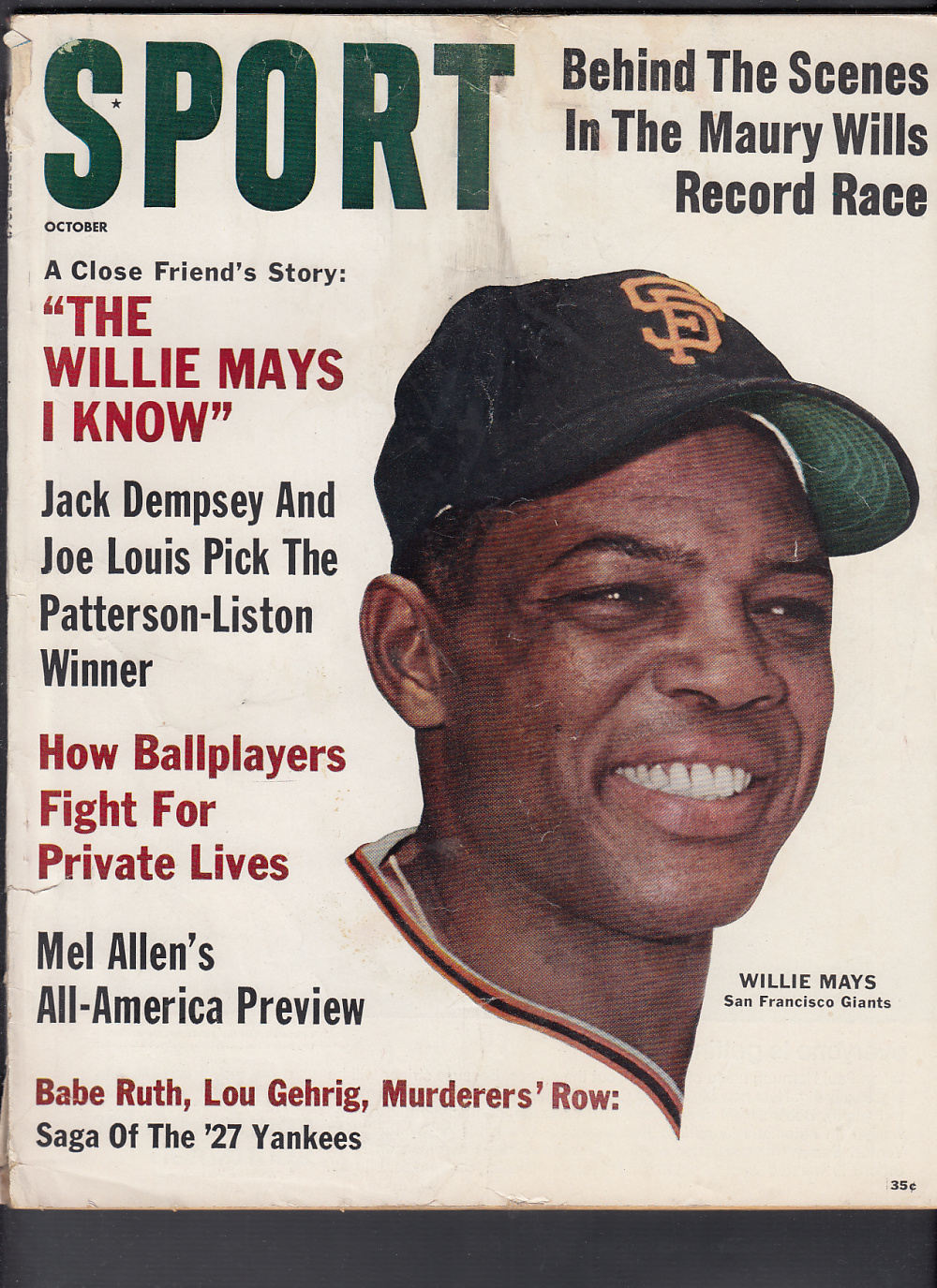 1962 SPORT FULL MAGAZINE W. WAYS ON COVER photo