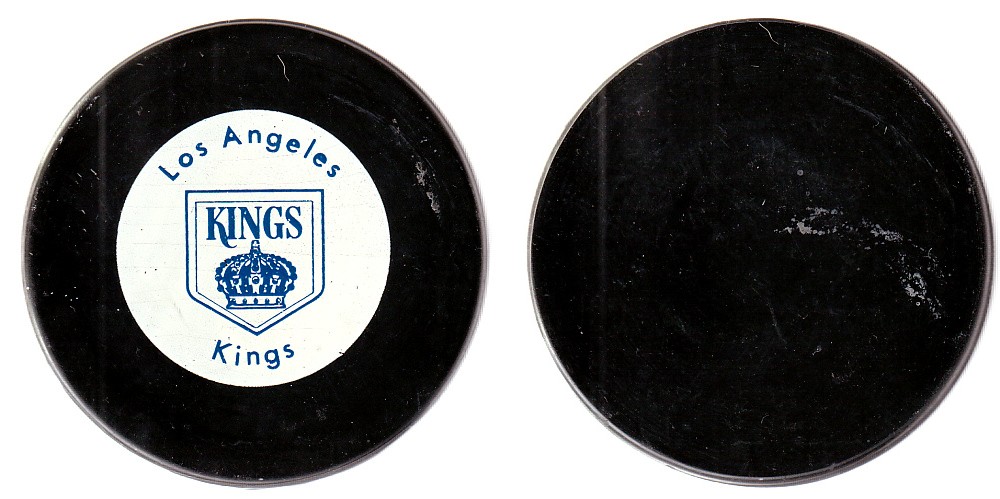 1972-74 VICEROY V2 LOS ANGELES KINGS PUCK photo