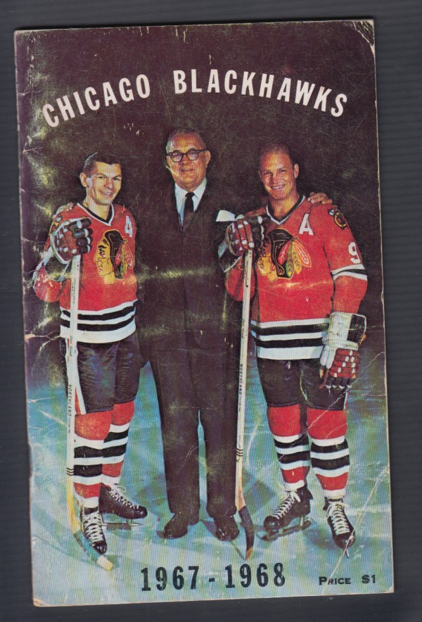 1967-68 CHICAGO BLACKHAWKS  YEARBOOK  photo