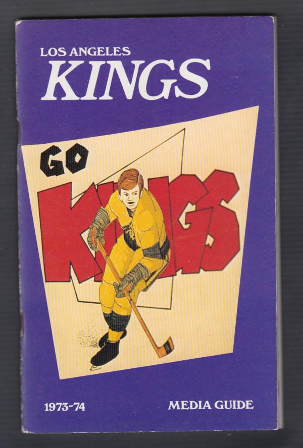 1973-74 LOS ANGELES KINGS  YEARBOOK  photo