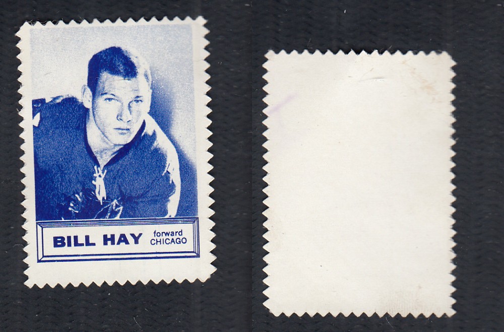 1961-62 TOPPS STAMPS B. HAY photo 1961-62 TOPPS STAMPS B. HAY photo