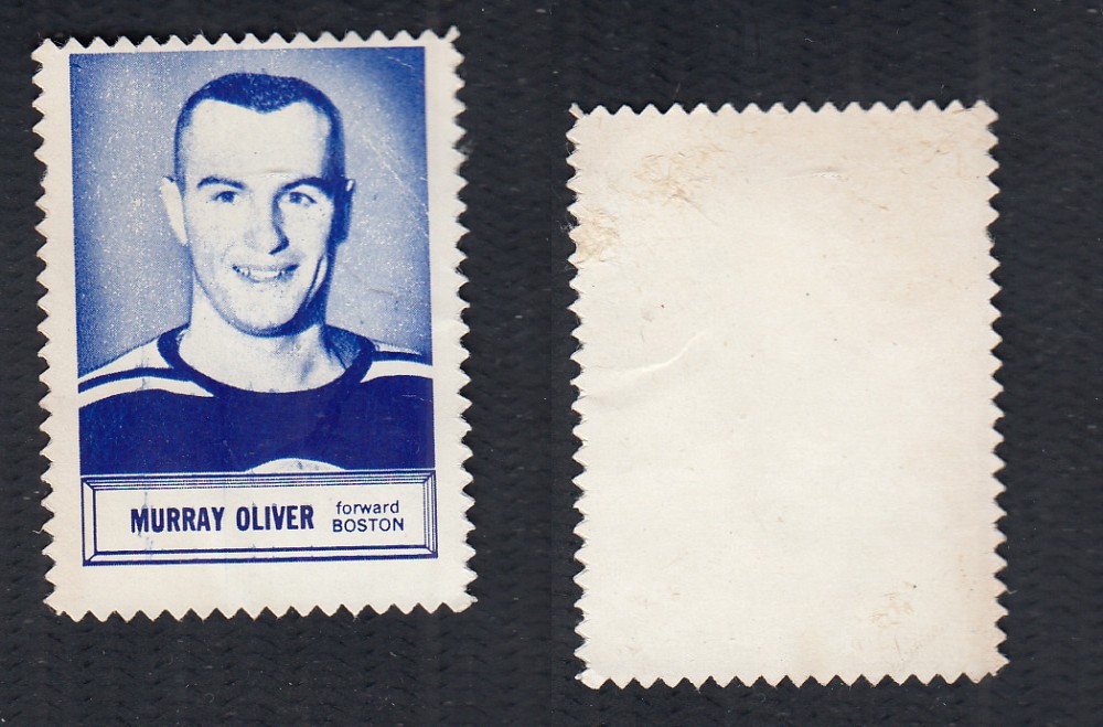 1961-62 TOPPS STAMPS M. OLIVER photo 1961-62 TOPPS STAMPS M. OLIVER photo