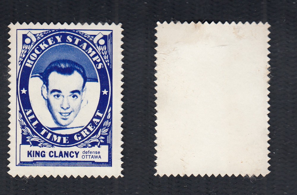 1961-62 TOPPS STAMPS K. CLANCY photo 1961-62 TOPPS STAMPS K. CLANCY photo